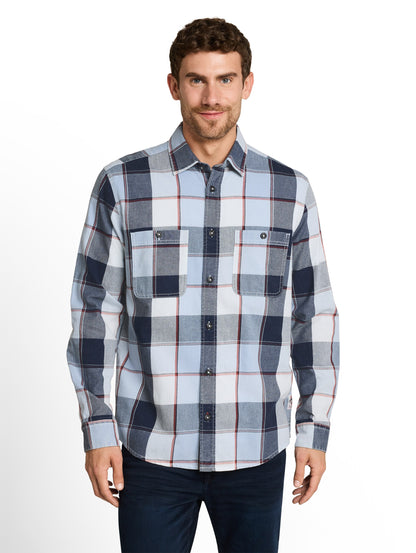 Regular Fit Hemd im Washed-Look