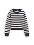Strickpullover mit Streifenmuster
