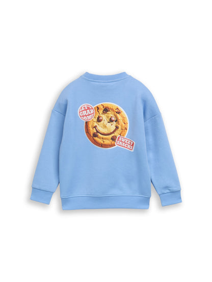 Oversize Sweatshirt mit Rückenprint