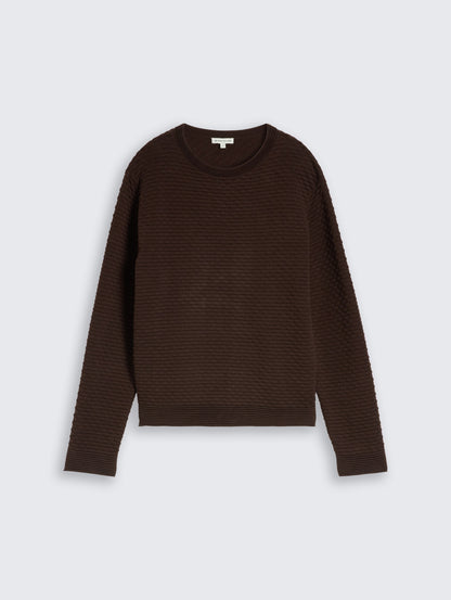 Strickpullover mit Struktur