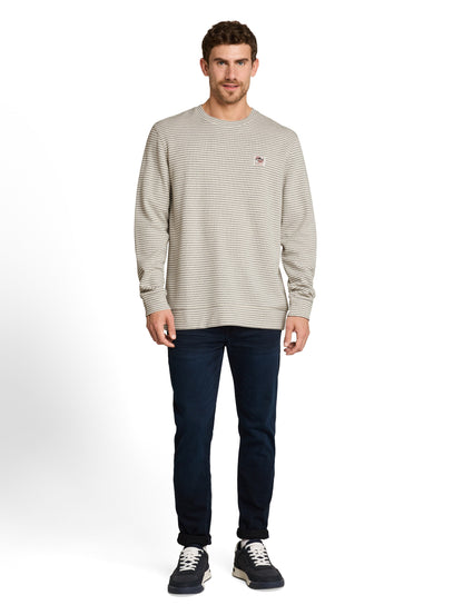 Langarmshirt mit Streifenmuster