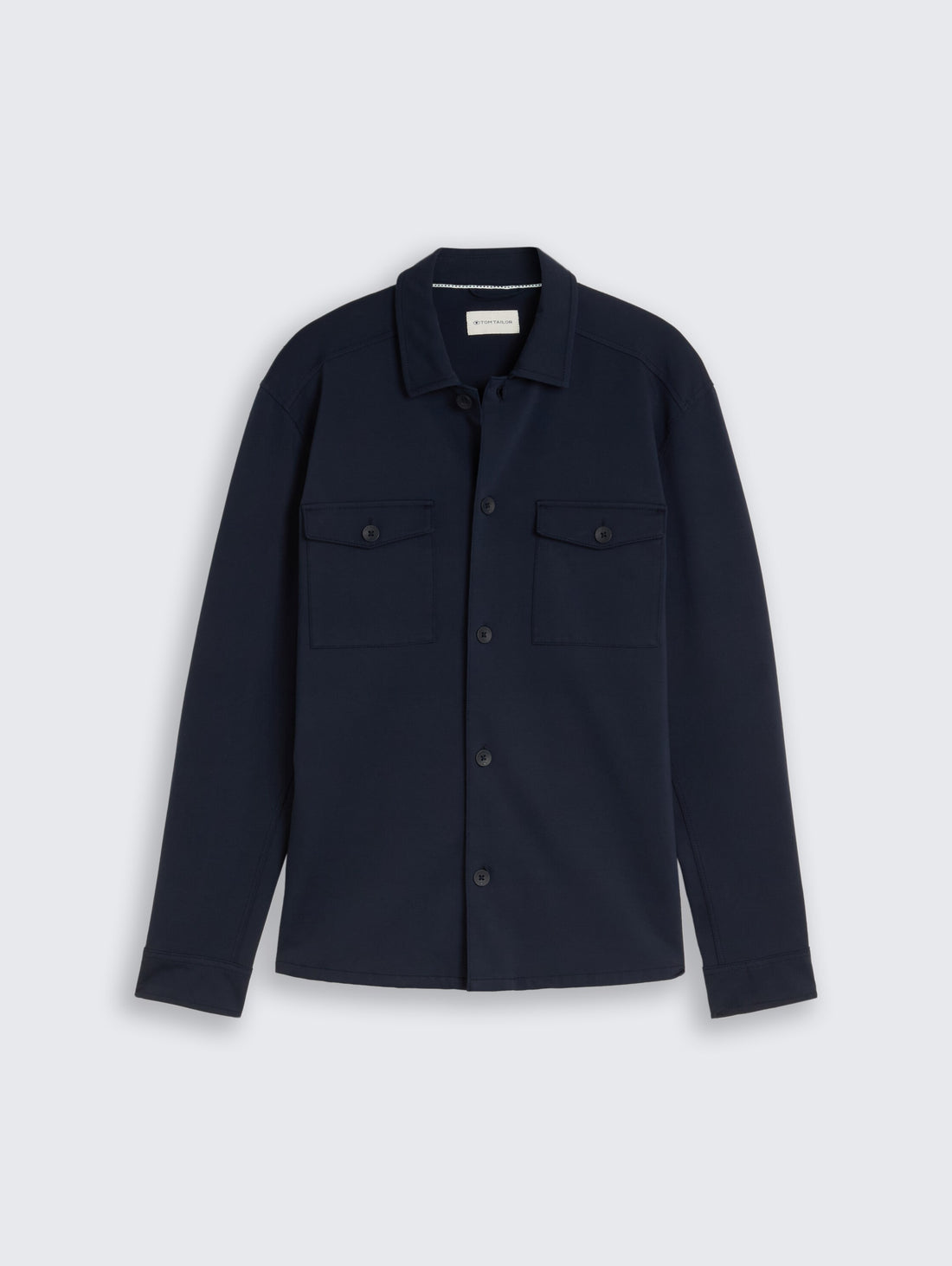 Sweat–Overshirt mit Taschen