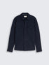 Sweat–Overshirt mit Taschen