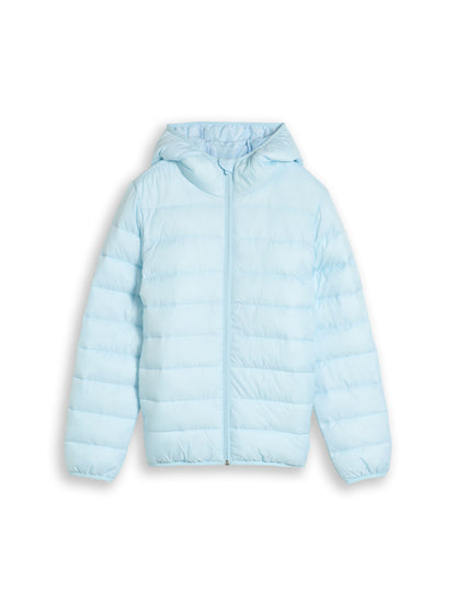 Lightweight Steppjacke mit Kapuze