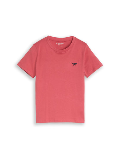 T-Shirt mit Print aus Baumwolle