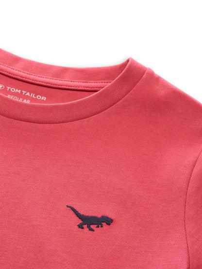 T-Shirt mit Print aus Baumwolle