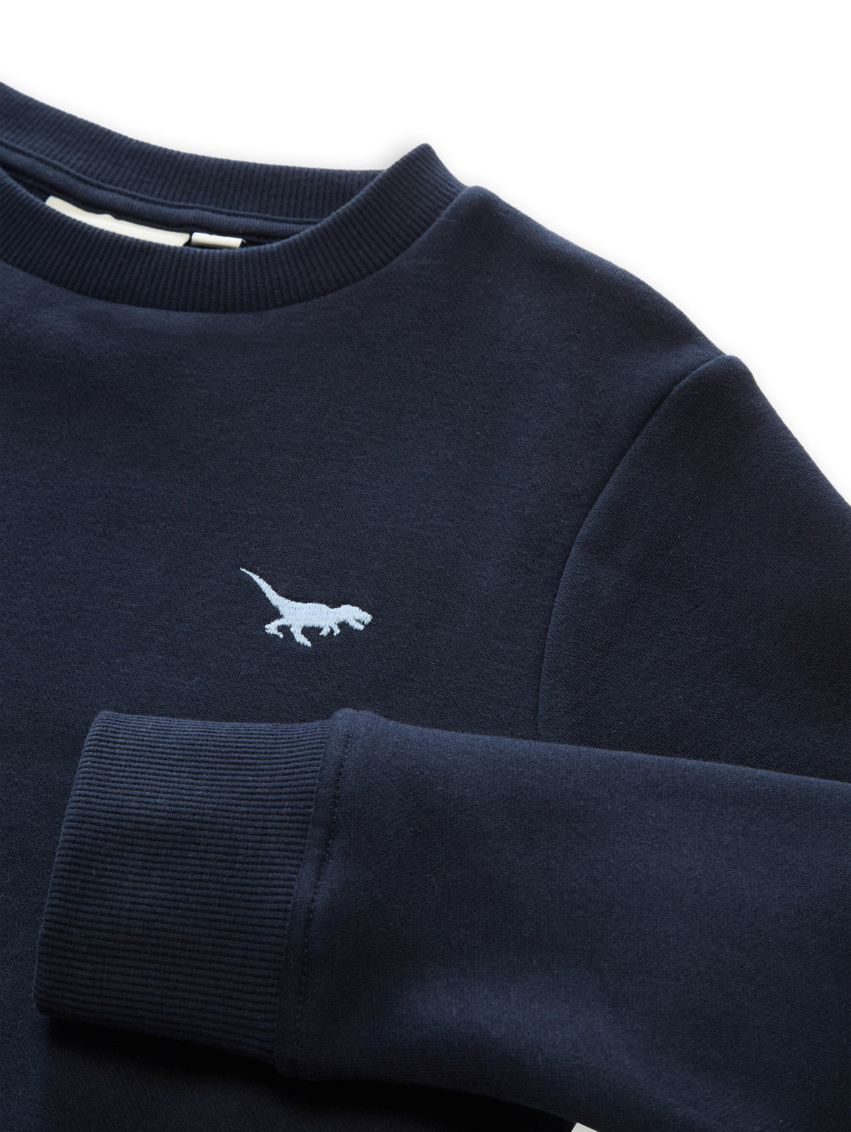 Sweatshirt mit Dino-Stickerei