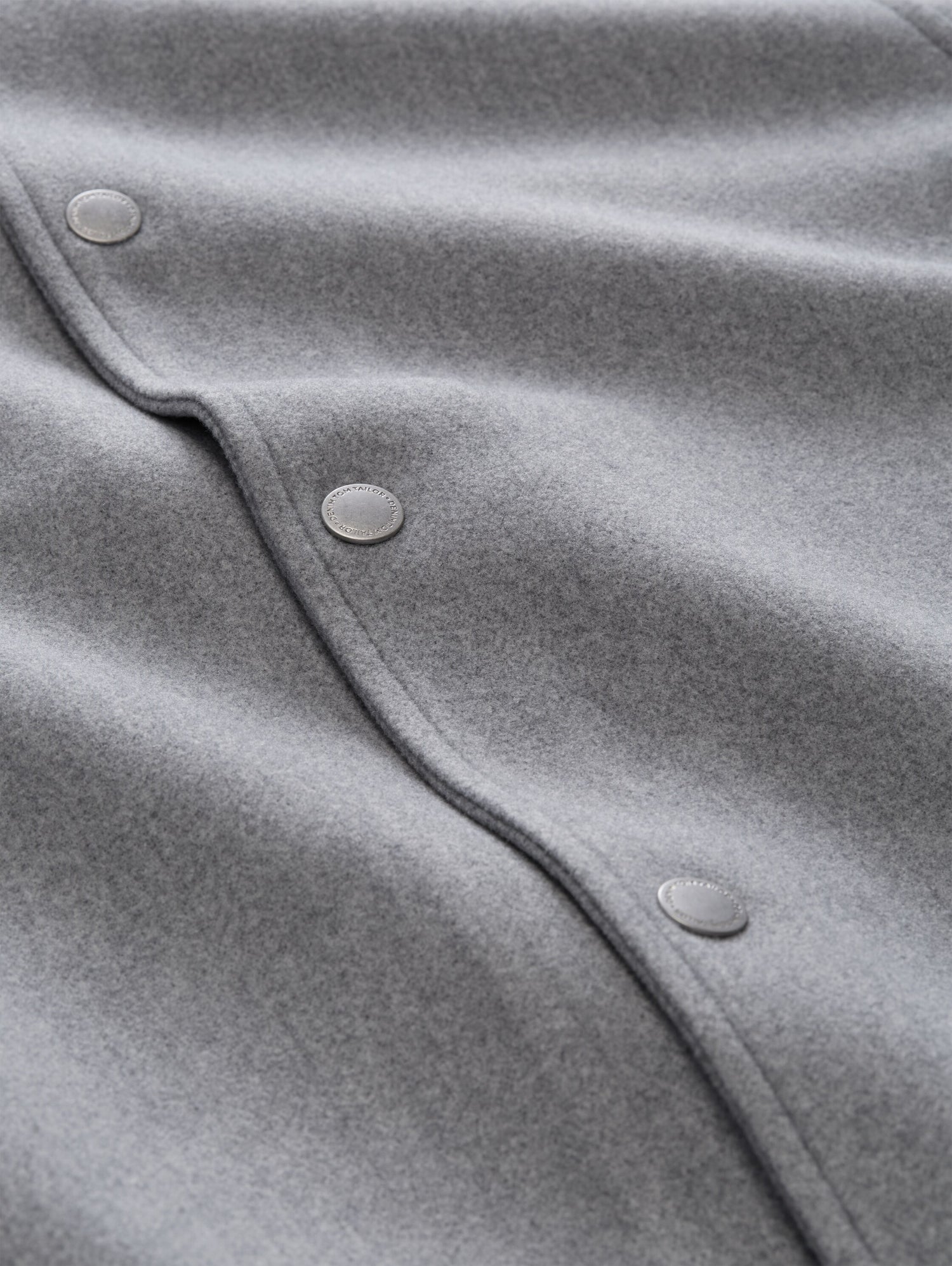 Relaxed Fit Jacke mit Druckknöpfen