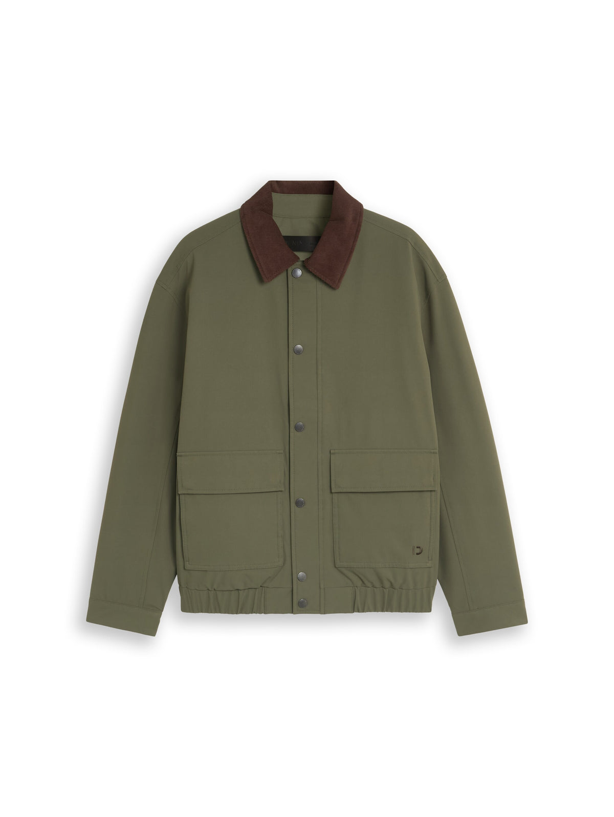 Blouson Jacke mit Cord-Kragen