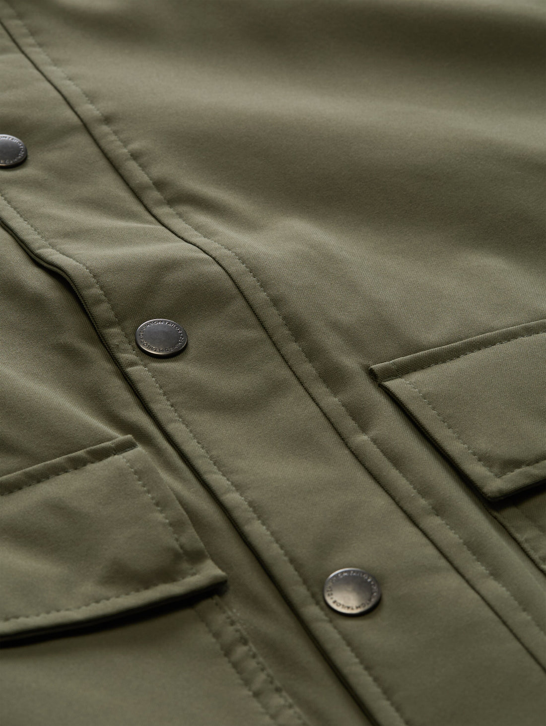 Blouson Jacke mit Cord-Kragen