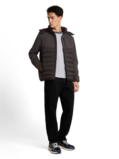 Relaxed Fit Hybrid Steppjacke