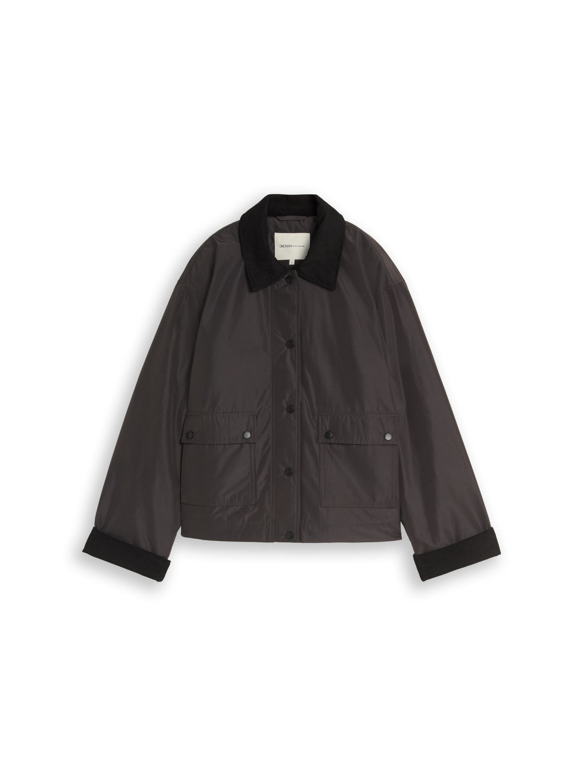 Übergangjacke mit Cord-Kragen
