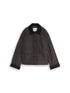 Übergangjacke mit Cord-Kragen