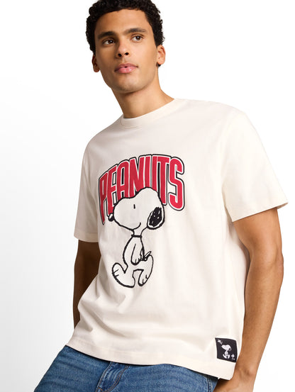 Relaxed Fit T-Shirt mit Snoopy-Print