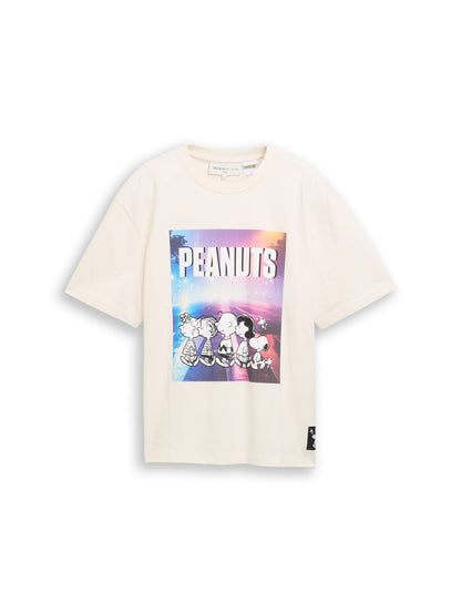 Relaxed Fit T-Shirt mit Snoopy-Print