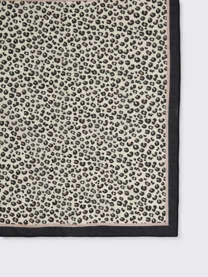 Bandana Halstuch mit Leo-Print