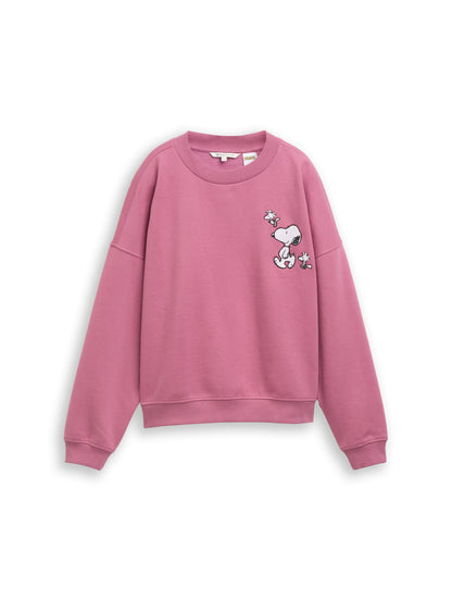 Sweatshirt mit Snoopy-Print