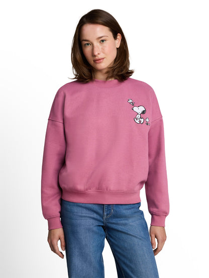 Sweatshirt mit Snoopy-Print
