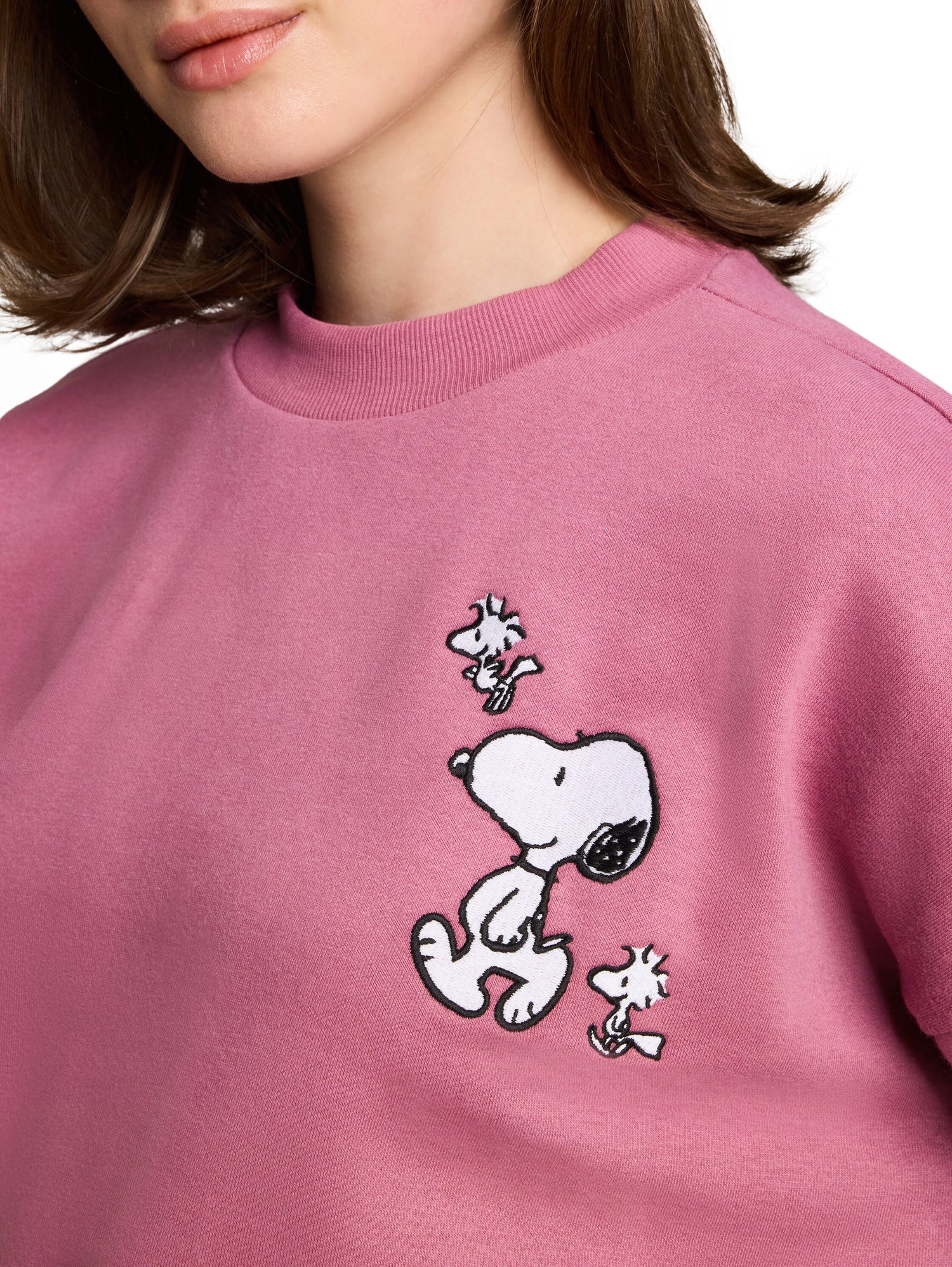 Sweatshirt mit Snoopy-Print