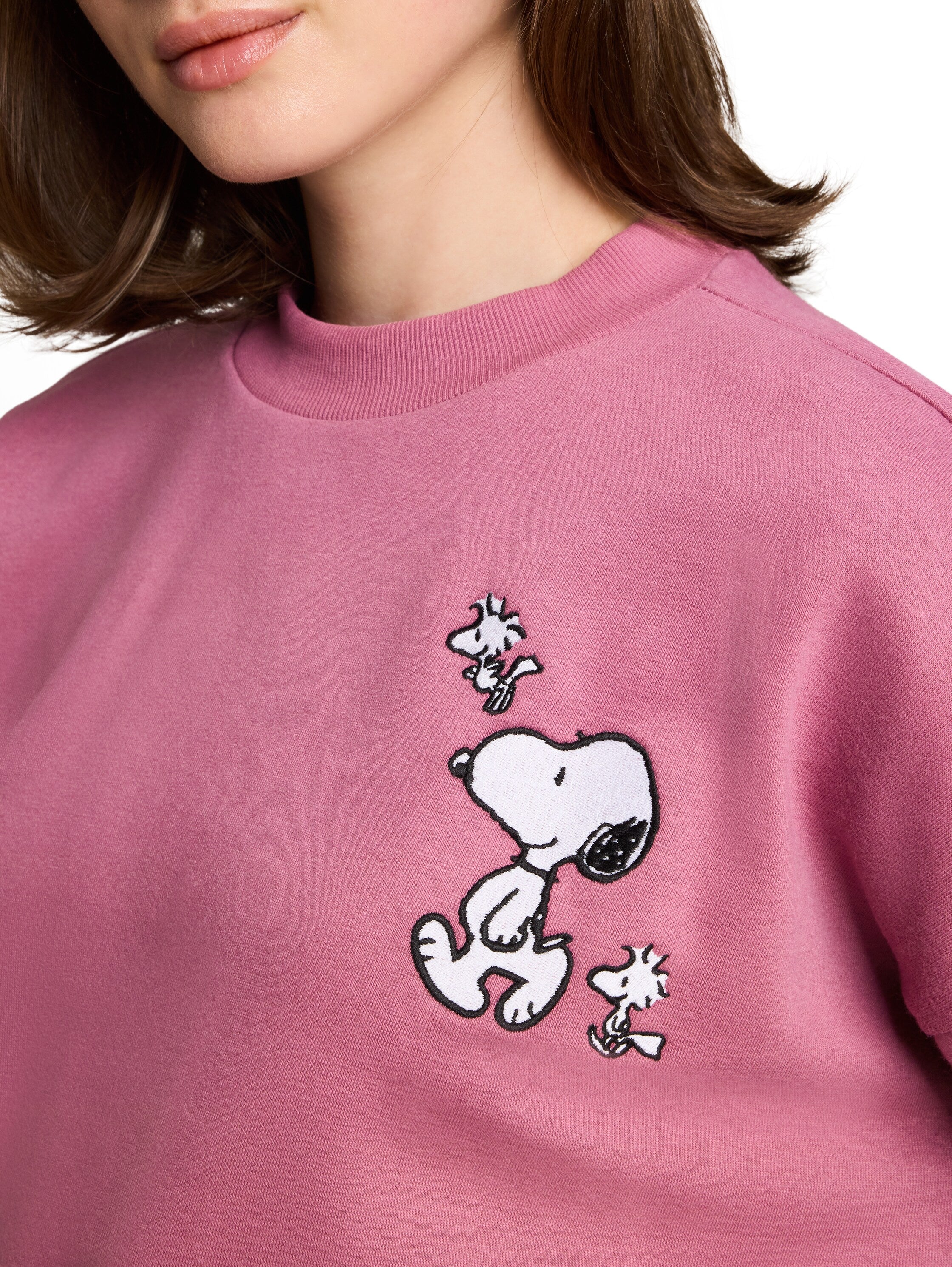 Sweatshirt mit Snoopy-Print