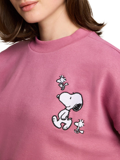 Sweatshirt mit Snoopy-Print