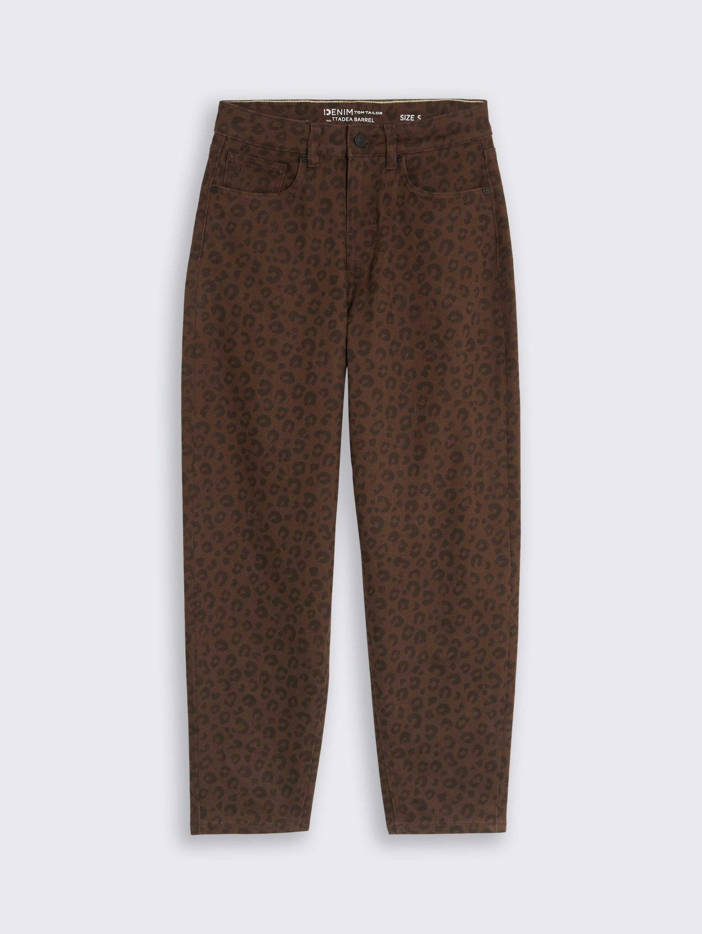TTADEA BARREL Jeans mit Leo-Print