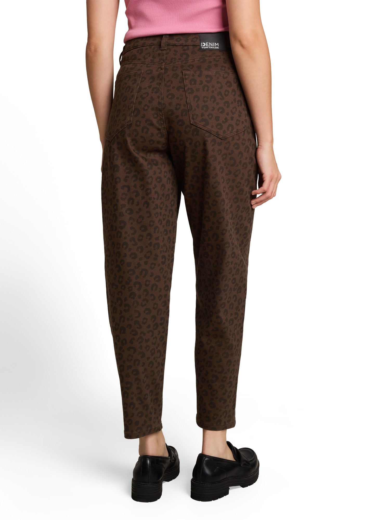 TTADEA BARREL Jeans mit Leo-Print