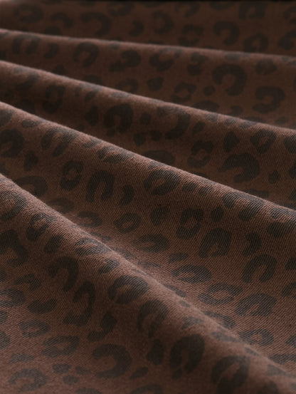 Übergangsjacke mit Leo-Print