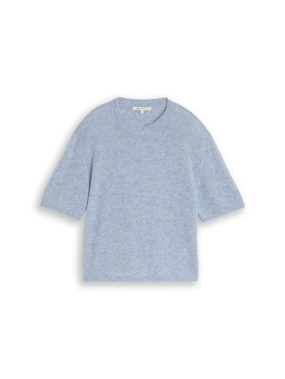 Lightweight Strickpullover mit Alpaka-Anteil