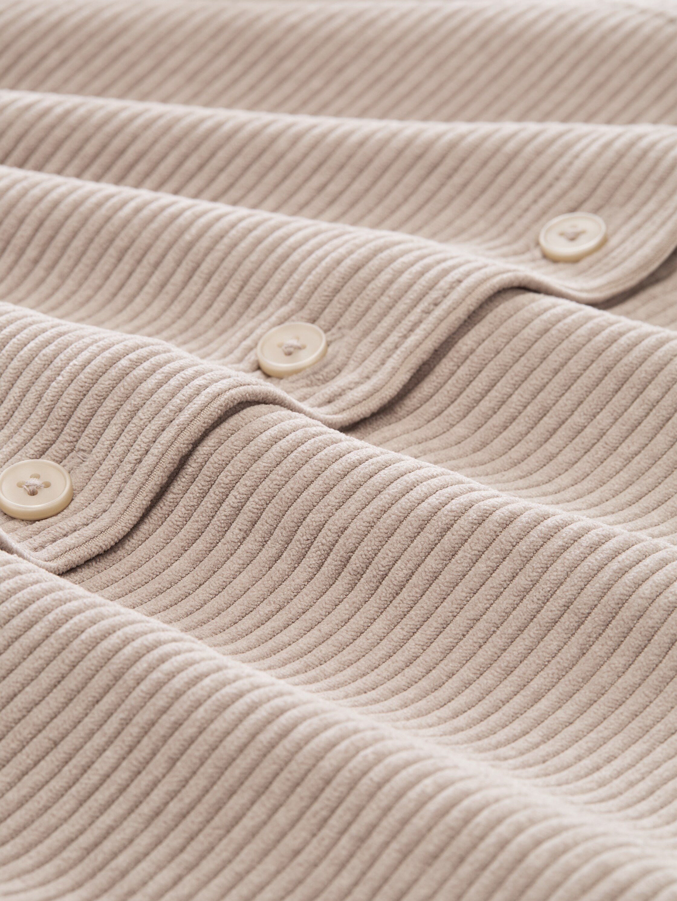 Boxy Fit Cordbluse