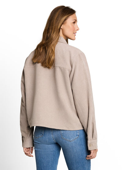 Boxy Fit Cordbluse
