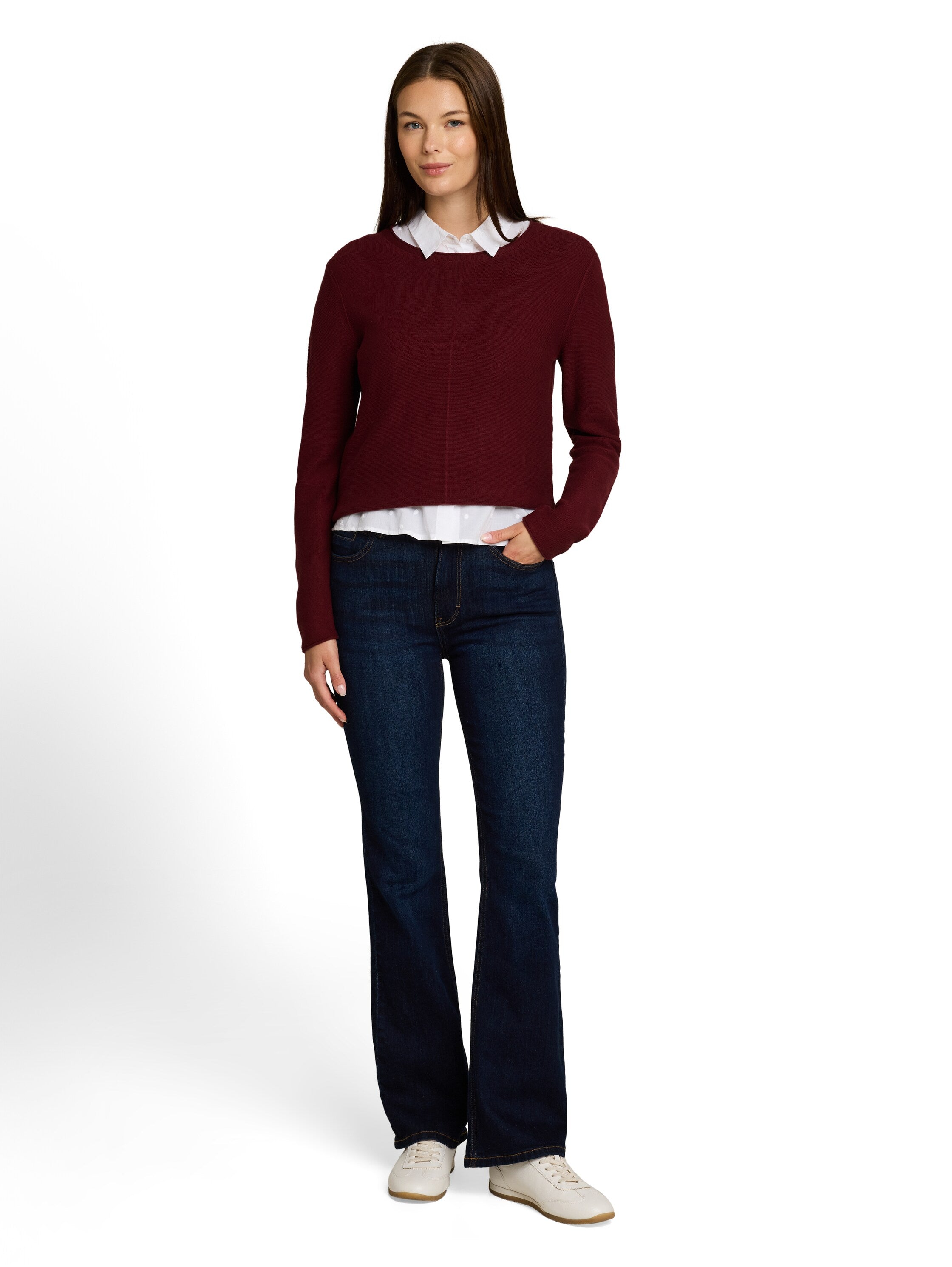 Strickpullover aus Baumwolle