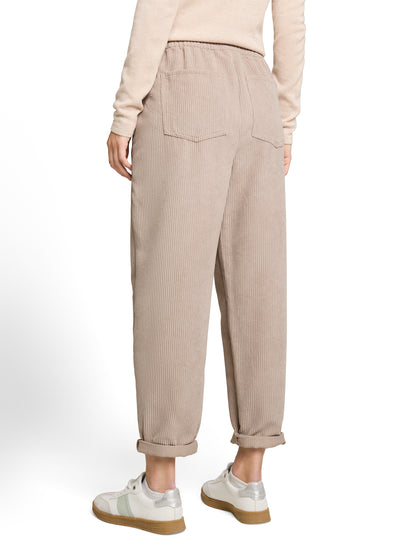 Barrel Cordhose mit Kordelzug