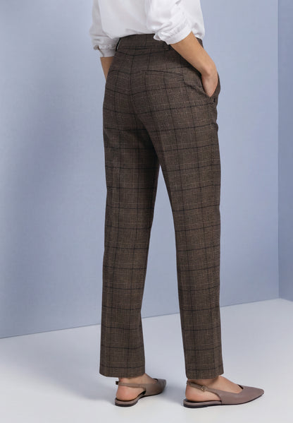 High Waist Straigt Leg Hose im Casual Fit