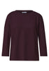 3/4-Arm Shirt in Strick-Optik
