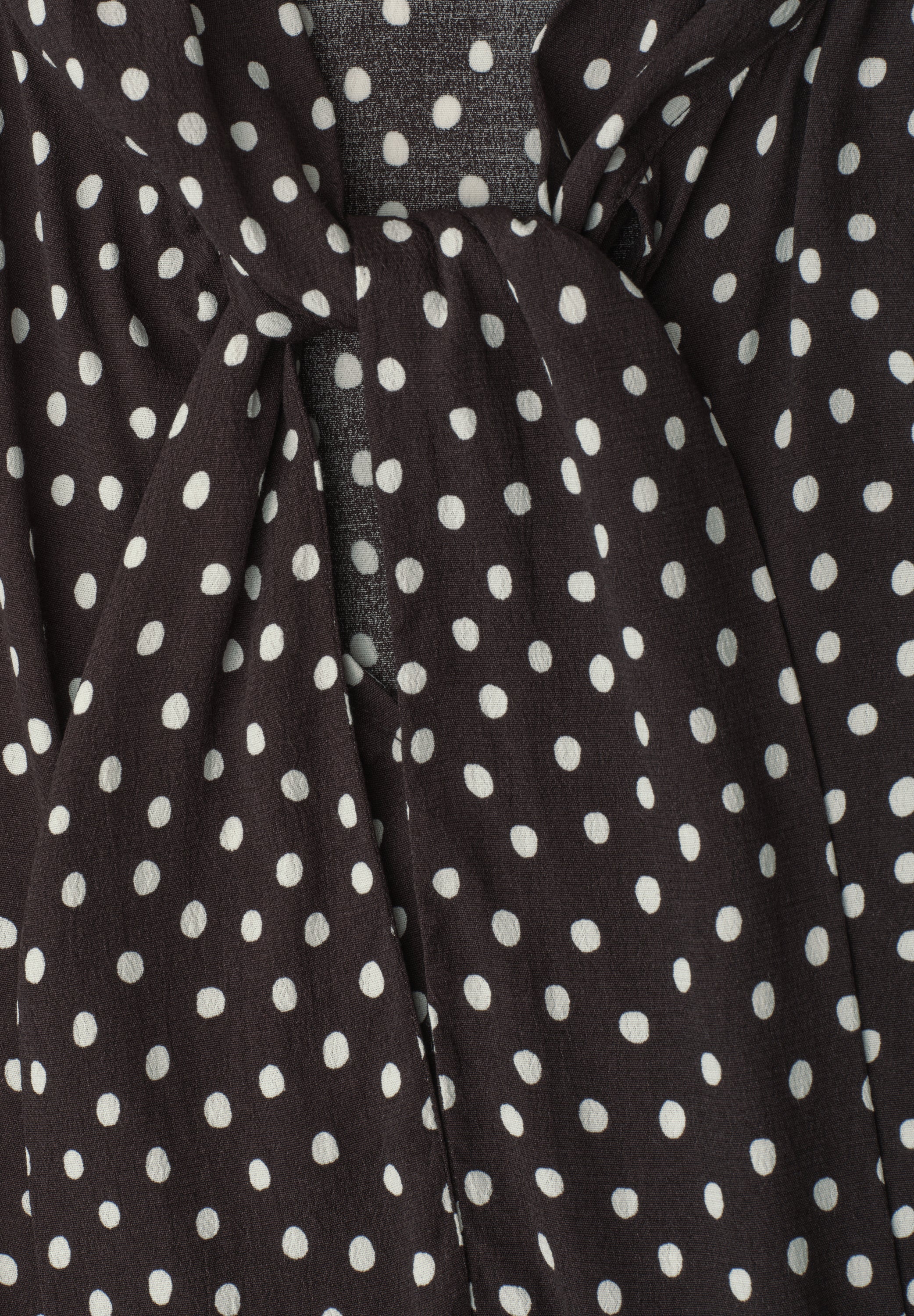 Langarm Bluse mit Schleifendetail