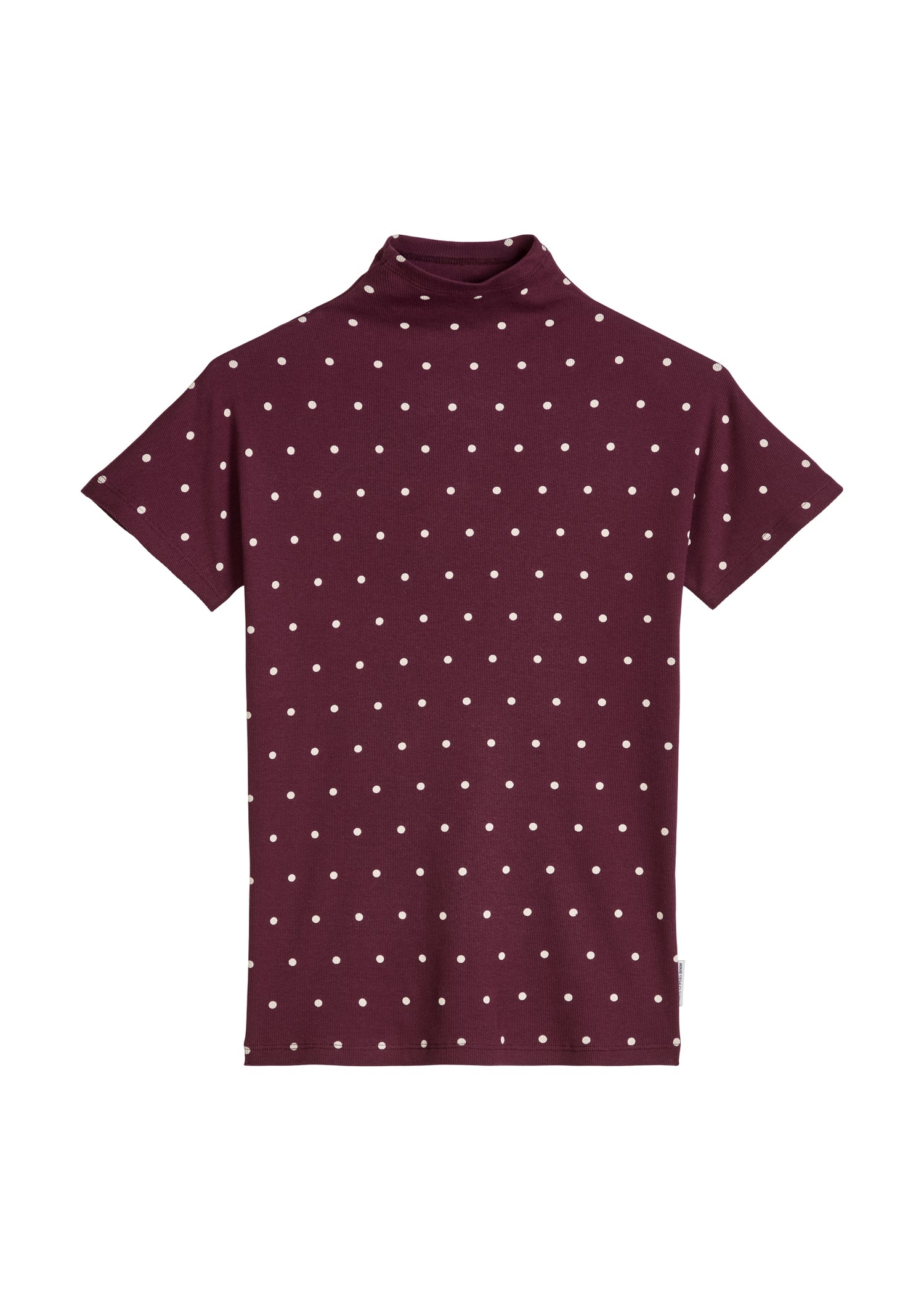 Geripptes Jersey-Top slim