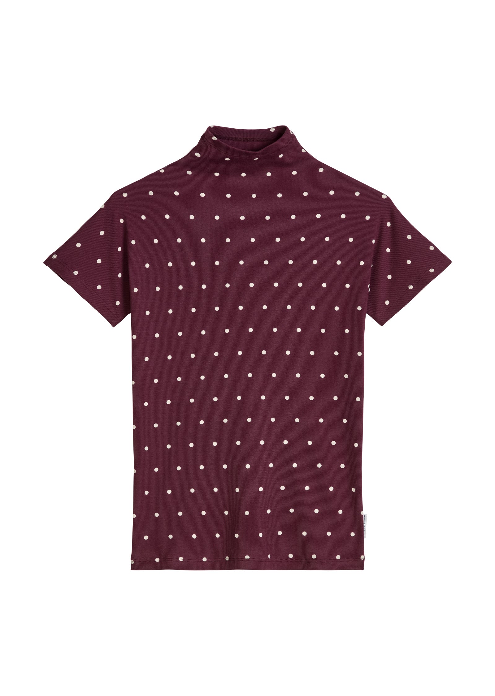 Geripptes Jersey-Top slim