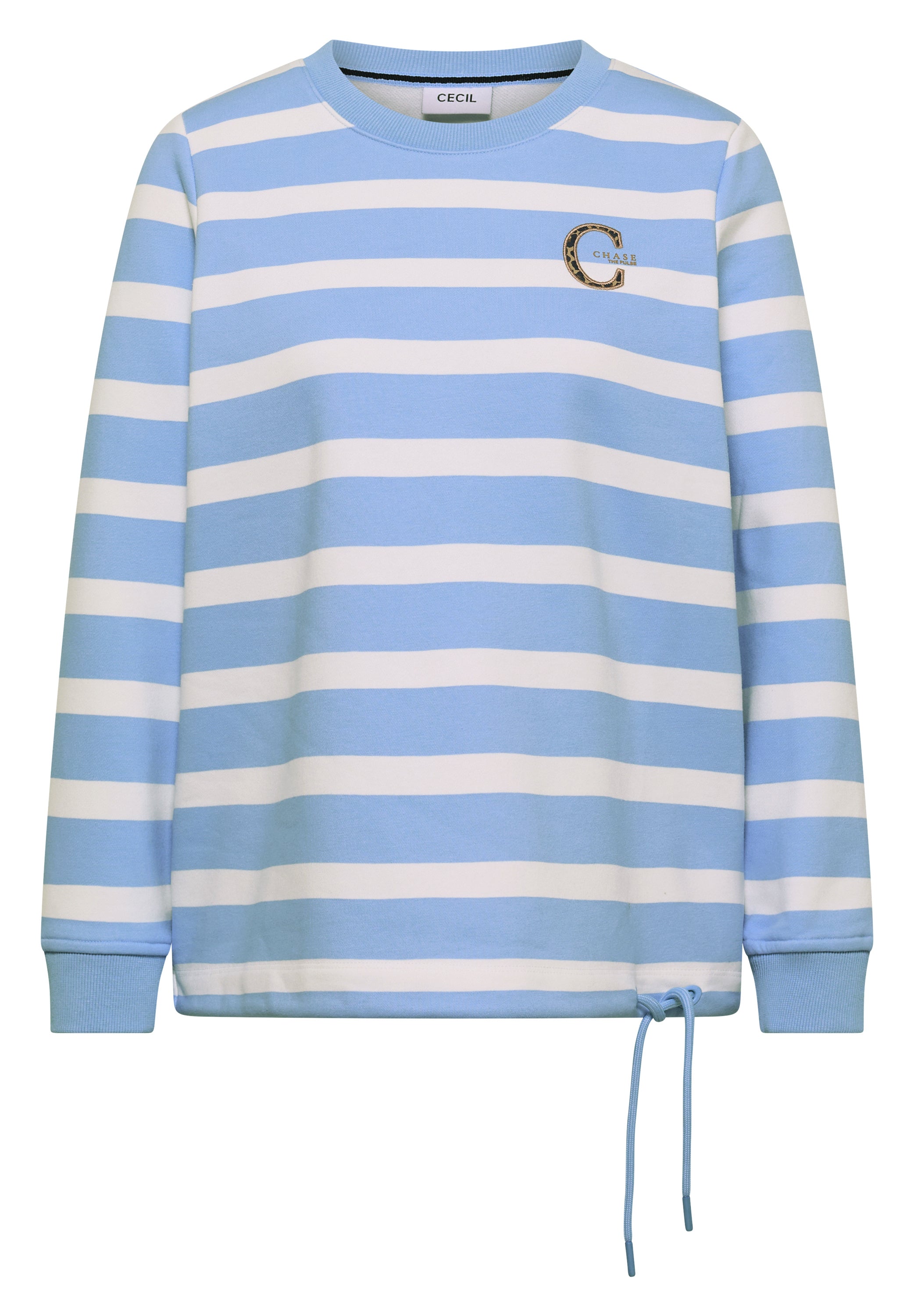 Sweatshirt mit Rundhals und Tunnelzug