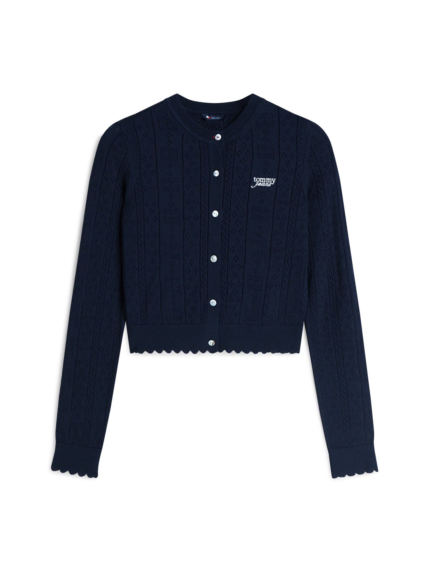 TJW POINTELLE CARDIGAN