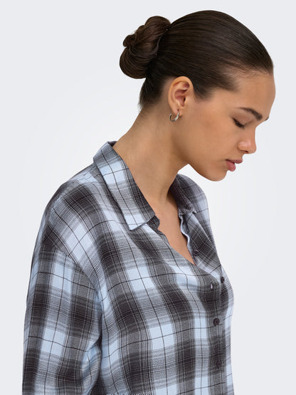 ONLRILEY LIFE LS CHECK SHIRT WVN