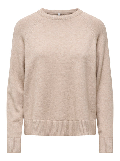 ONLPRINCESS LS O-NECK RAGLAN KNT NOOS