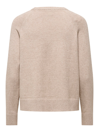 ONLPRINCESS LS O-NECK RAGLAN KNT NOOS