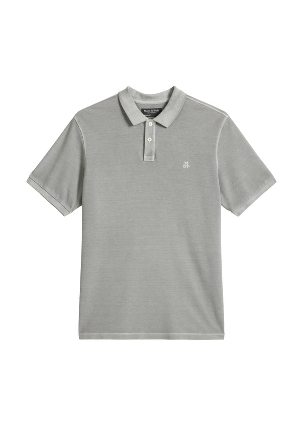 Polo, short sleeve, rib details