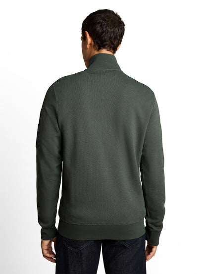 Sweatjacke mit Ärmeltasche
