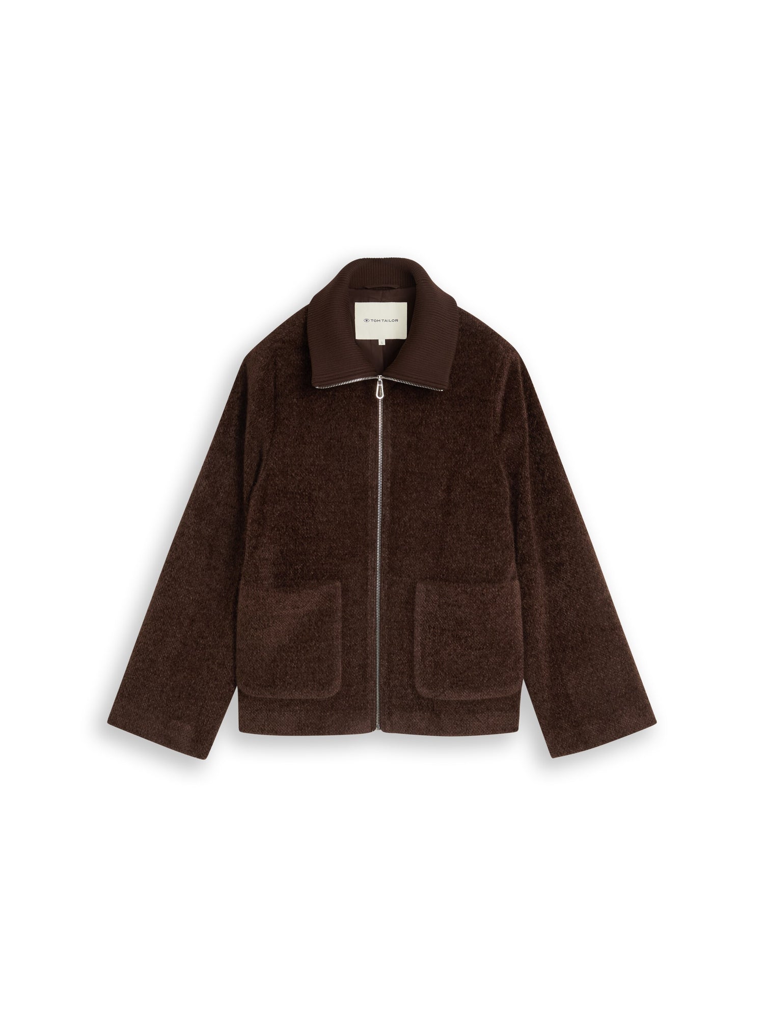 Cosy Jacke mit Taschen
