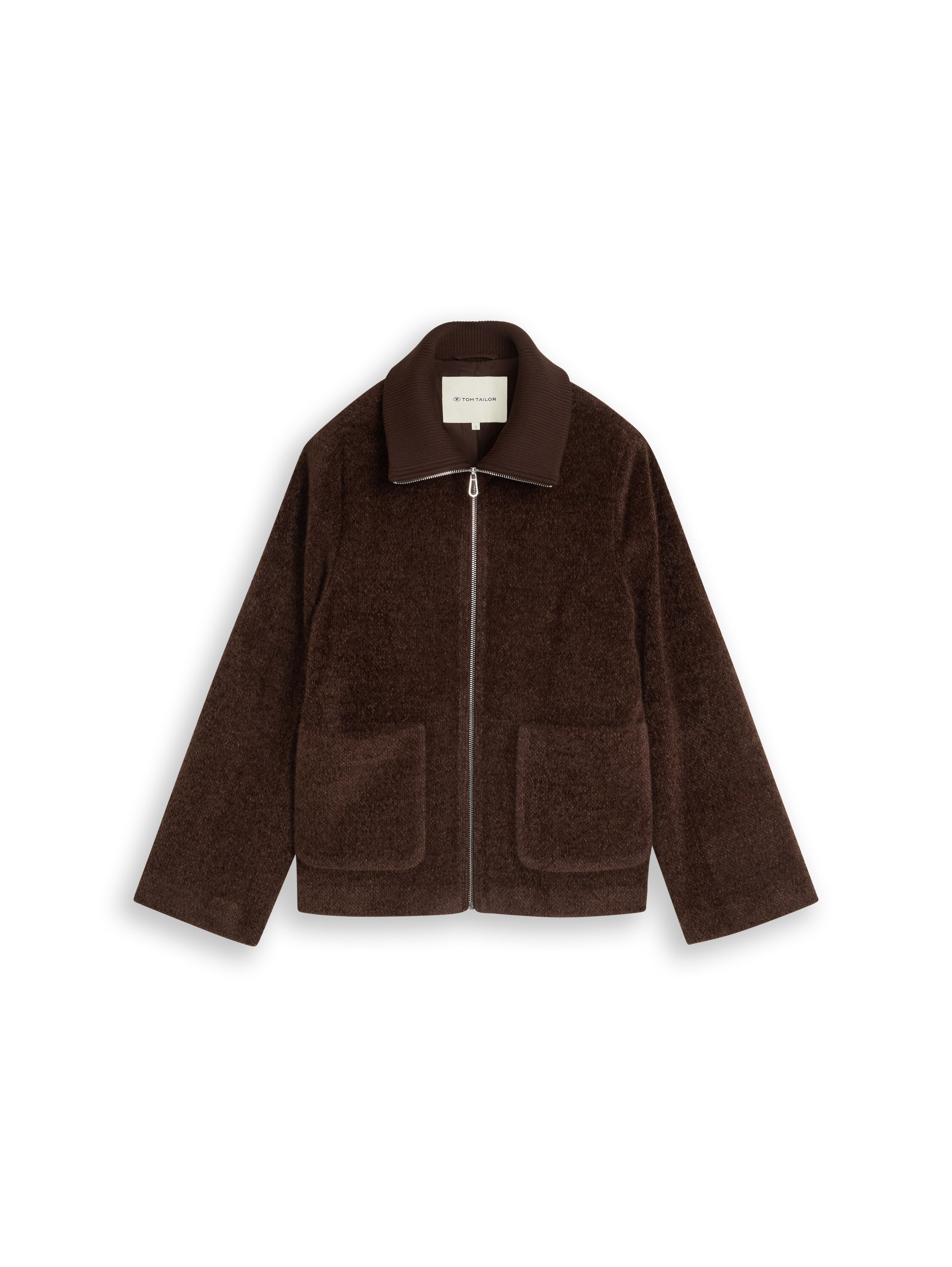 Cosy Jacke mit Taschen