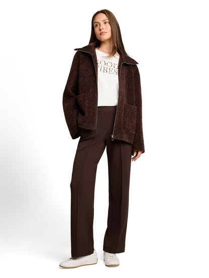 Cosy Jacke mit Taschen