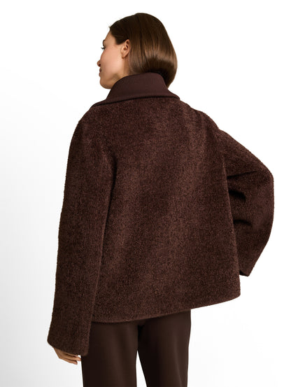 Cosy Jacke mit Taschen