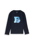 Langarmshirt mit interaktivem Print